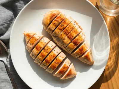 Baked chicken breast meal prep