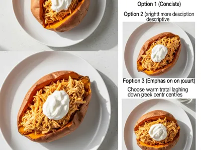 Baked sweet potato with protein — GLP Flow