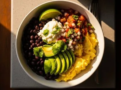 Black bean and chicken bowl — GLP Flow