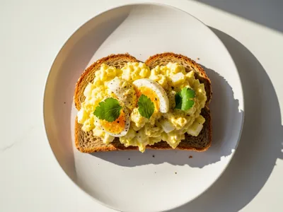 Egg salad on toast — GLP Flow