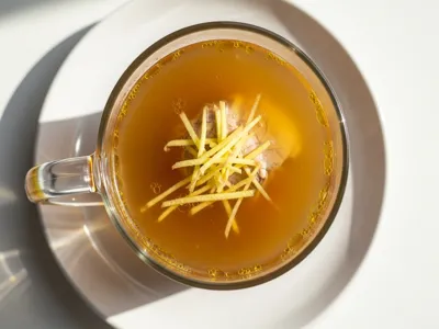 Ginger protein broth — GLP Flow