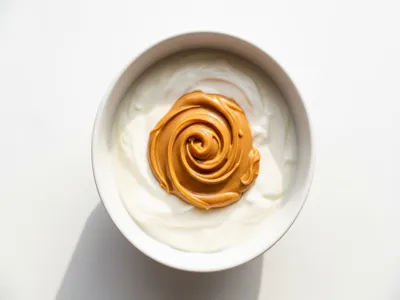 Greek yogurt with nut butter