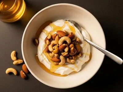 Greek yogurt with honey — GLP Flow