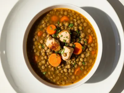 Lentil soup with chicken — GLP Flow