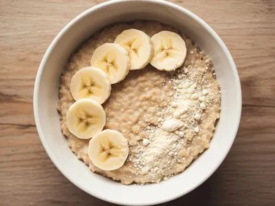 Protein oatmeal jars