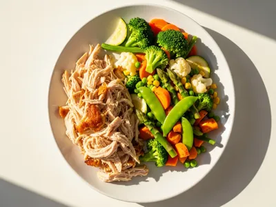 Rotisserie chicken with vegetables — GLP Flow