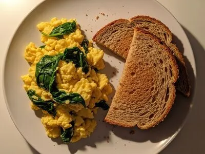 Scrambled eggs with toast — GLP Flow