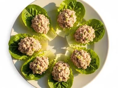 Tuna lettuce wraps — GLP Flow