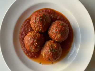 Turkey meatballs with marinara — GLP Flow