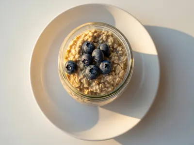 Vanilla overnight oats